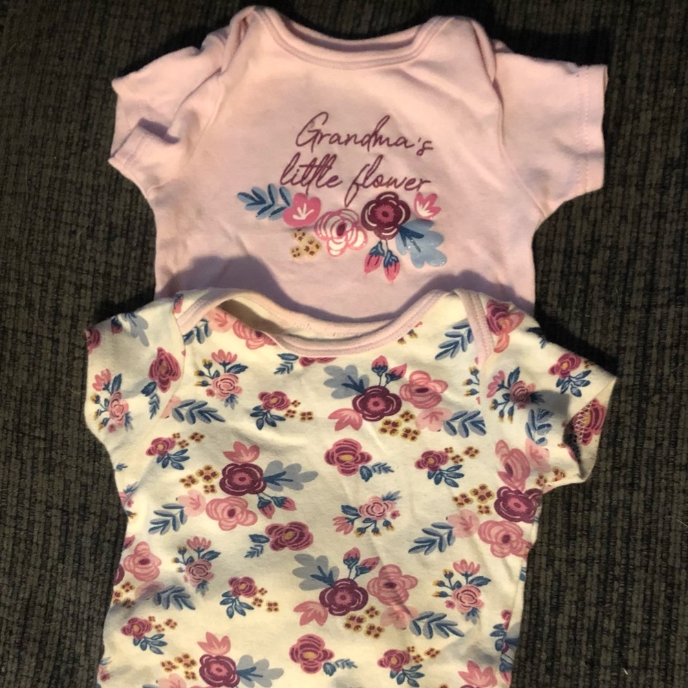 2 size 12 months onesies